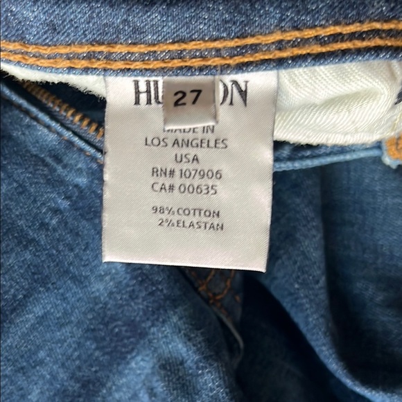 Hudson Made in the USA Blue Women's Jeans - Picture 2 of 7